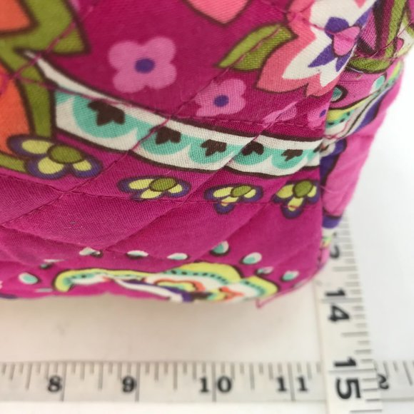 VERA BRADLEY Backpack Petal Pink Swirls 11H X 15W X 6D EUC - Picture 5 of 7